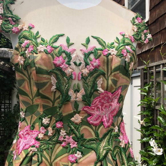 Reem Acra Evening ball gown🌸🌸🌸🌸 - Picture 11 of 15